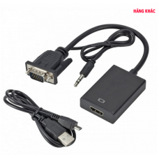 Cáp chuyển đổi từ VGA sang HDMI (có âm thanh + dây cáp Micro USB)